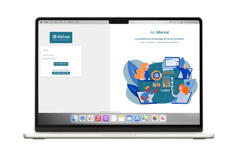 My.Merval : votre plateforme pour piloter la performance de votre force de vente - Merval Organisation